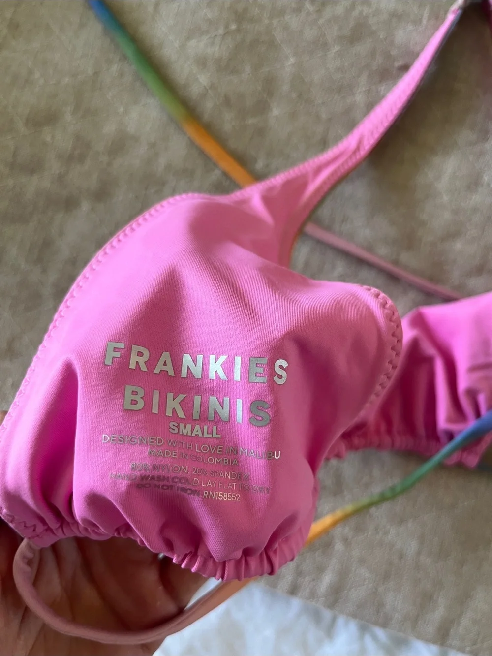 Frankie’s Bikinis Harlow Halter Top